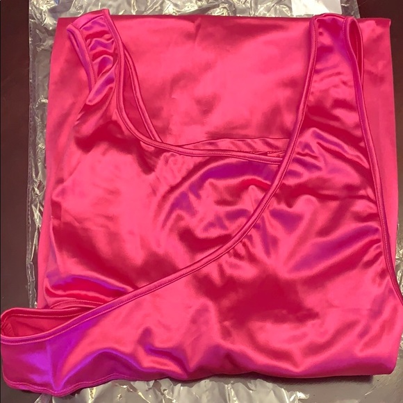 💖 VALENTINE’S 💖 Silky Spandex Cut-Out Birthday Sexy Midi Dress (B) - Picture 8 of 8